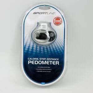 Sportline Step, Calories & Distance Pedometer w/ Advanced Design. New. Sealed.